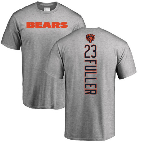 Chicago Bears Men Ash Kyle Fuller Backer NFL Football #23 T Shirt->nfl t-shirts->Sports Accessory